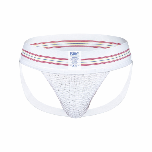 BIKE Original 3 Inch Jock White